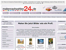 Tablet Screenshot of malennachzahlen24.de